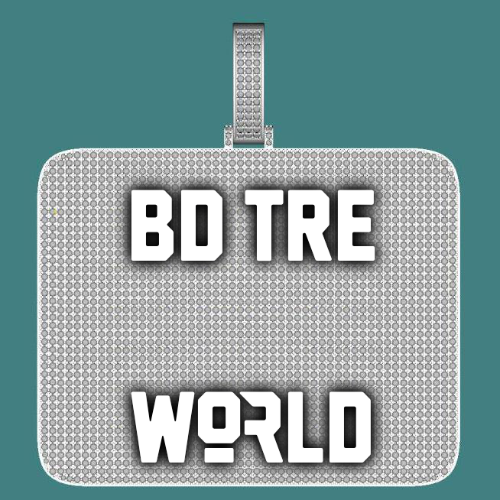 CUSTOM LETTER NECKLACE 3D BIG SQUARE