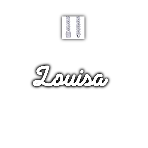 Script Custom Letter Necklace