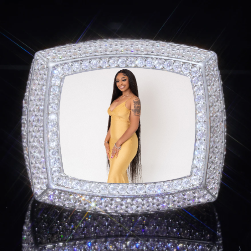 3D CUSTOM PICTURE ICED RING