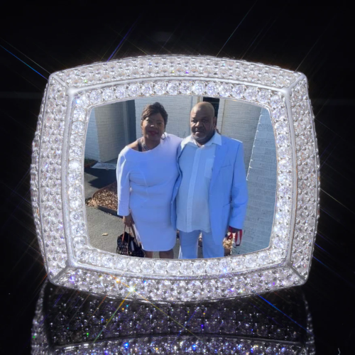 3D CUSTOM PICTURE ICED RING