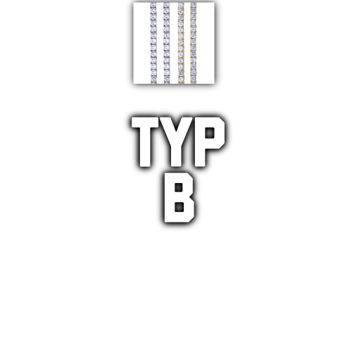 Custom Letters Baguette Two Layer Necklace