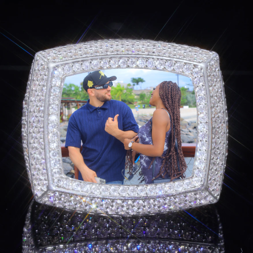 3D CUSTOM PICTURE ICED RING