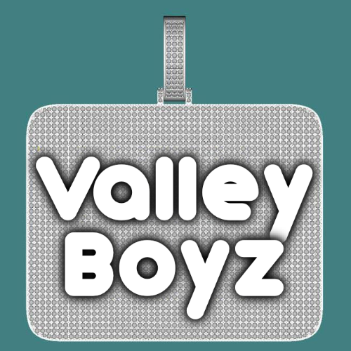 CUSTOM LETTER NECKLACE 3D BIG SQUARE