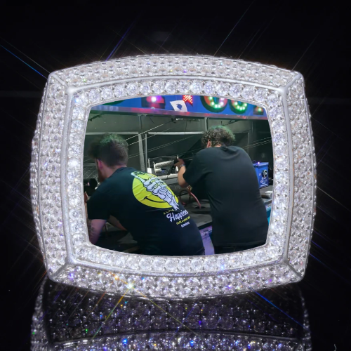 3D CUSTOM PICTURE ICED RING