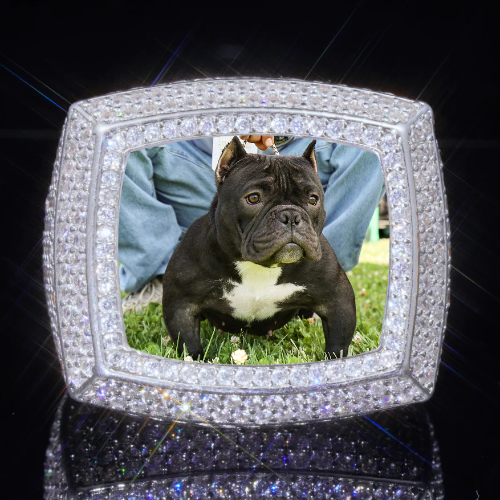 3D CUSTOM PICTURE ICED RING