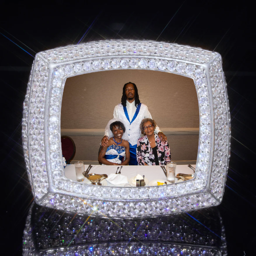 3D CUSTOM PICTURE ICED RING