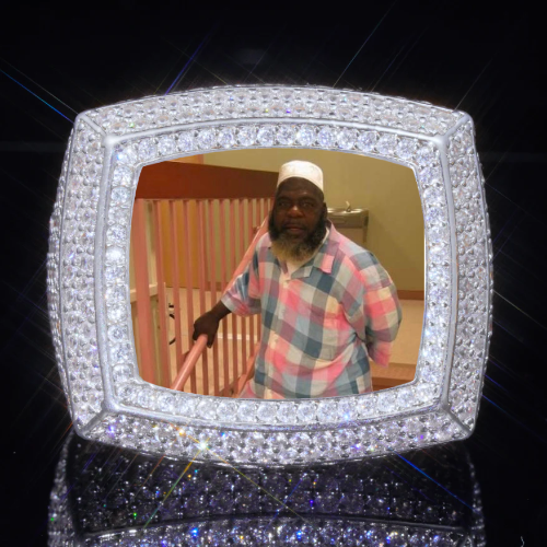 3D CUSTOM PICTURE ICED RING