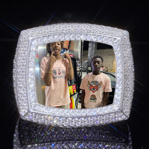3D CUSTOM PICTURE ICED RING