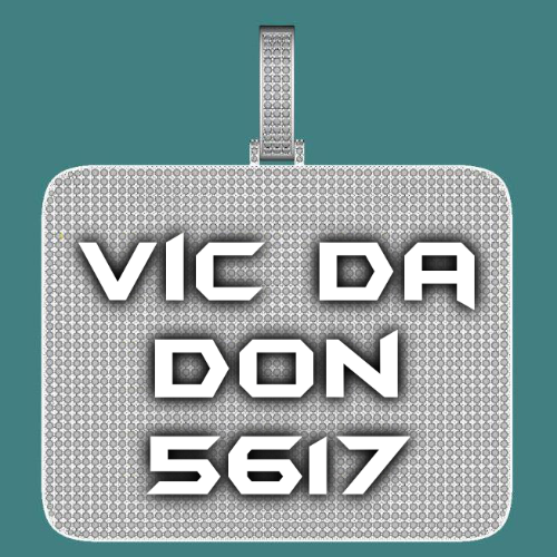 CUSTOM LETTER NECKLACE 3D BIG SQUARE