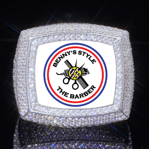 3D CUSTOM PICTURE ICED RING