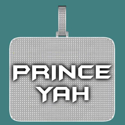 CUSTOM LETTER NECKLACE 3D BIG SQUARE