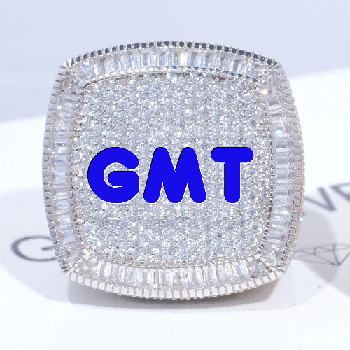 CUSTOM LETTER 3D ICED RING