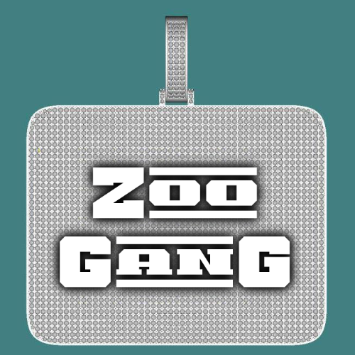 CUSTOM LETTER NECKLACE 3D BIG SQUARE
