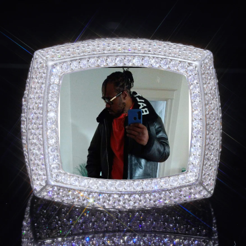 3D CUSTOM PICTURE ICED RING
