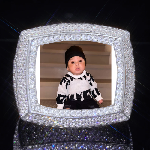3D CUSTOM PICTURE ICED RING