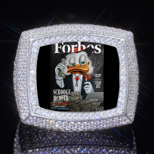 3D CUSTOM PICTURE ICED RING
