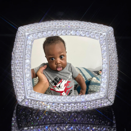 3D CUSTOM PICTURE ICED RING