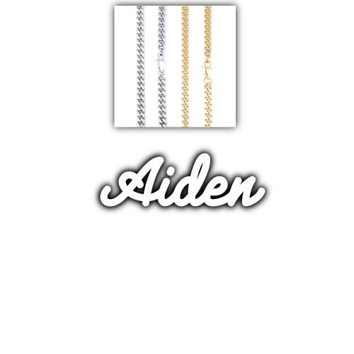 Script Custom Letter Necklace
