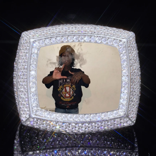 3D CUSTOM PICTURE ICED RING