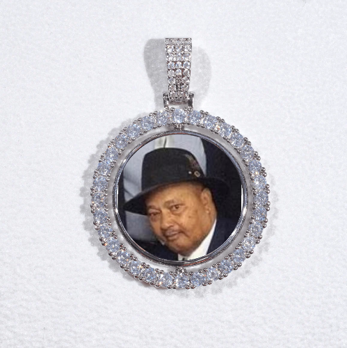 3D Spinning 2-Faced Custom Picture Pendant