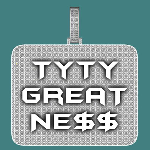 CUSTOM LETTER NECKLACE 3D BIG SQUARE