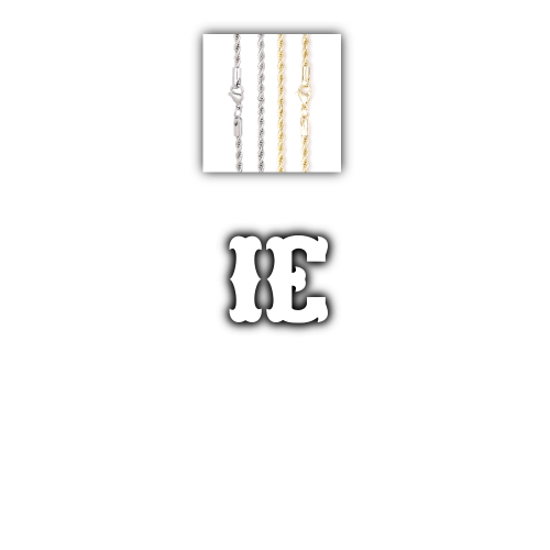 Custom Letters Freibeuter Font Necklace
