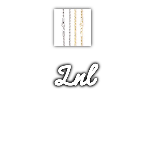Script Custom Letter Necklace