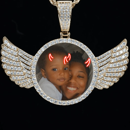 CUSTOM PICTURE PENDANT STYLE-4