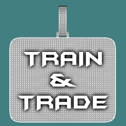 CUSTOM LETTER NECKLACE 3D BIG SQUARE