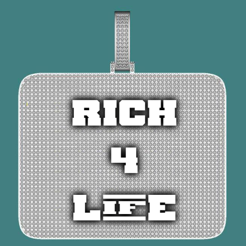 CUSTOM LETTER NECKLACE 3D BIG SQUARE