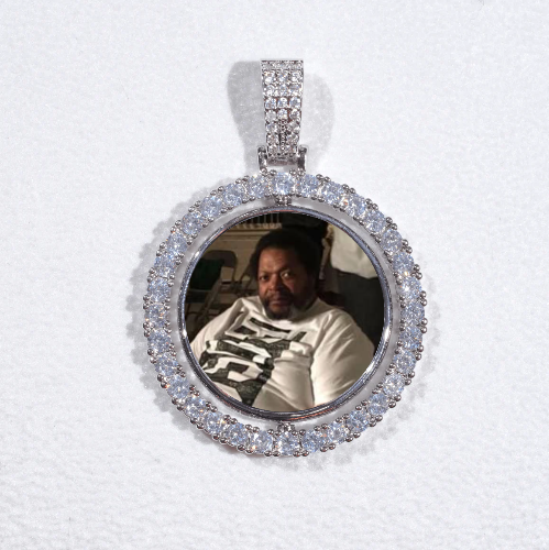 3D Spinning 2-Faced Custom Picture Pendant