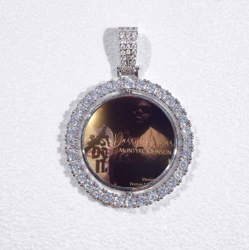 3D Spinning 2-Faced Custom Picture Pendant