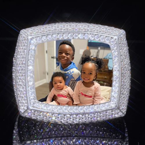 3D CUSTOM PICTURE ICED RING