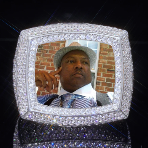 3D CUSTOM PICTURE ICED RING