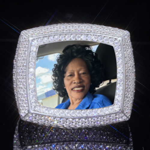 3D CUSTOM PICTURE ICED RING