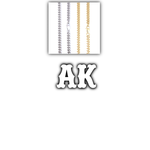 Custom Letters Freibeuter Font Necklace