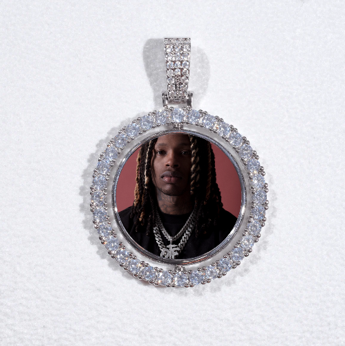 3D Spinning 2-Faced Custom Picture Pendant