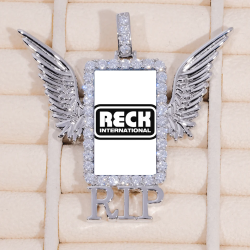 RIP WING 3D CUSTOM PICTURE PENDANT