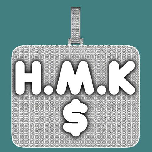 CUSTOM LETTER NECKLACE 3D BIG SQUARE