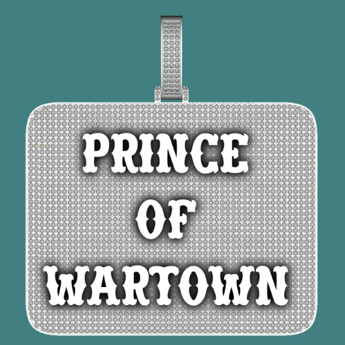 CUSTOM LETTER NECKLACE 3D BIG SQUARE
