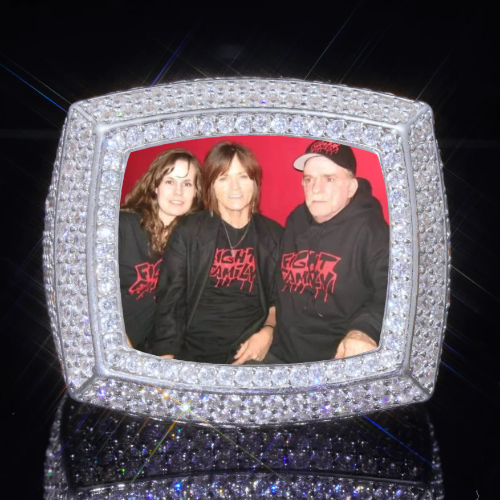 3D CUSTOM PICTURE ICED RING
