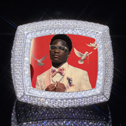3D CUSTOM PICTURE ICED RING