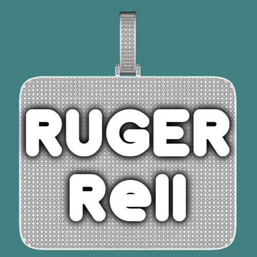 CUSTOM LETTER NECKLACE 3D BIG SQUARE