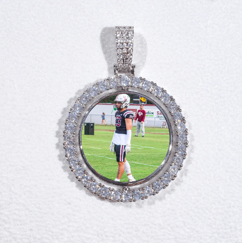 3D Spinning 2-Faced Custom Picture Pendant