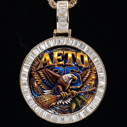 CUSTOM PICTURE PENDANT STYLE-2
