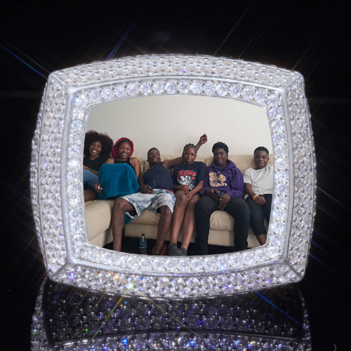 3D CUSTOM PICTURE ICED RING
