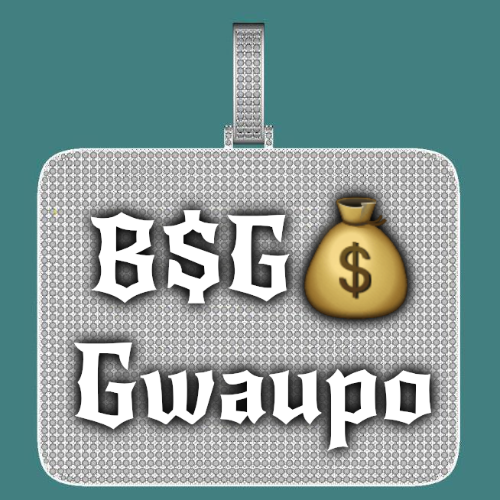 CUSTOM LETTER NECKLACE 3D BIG SQUARE