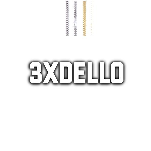 Custom Letters Baguette Two Layer Necklace