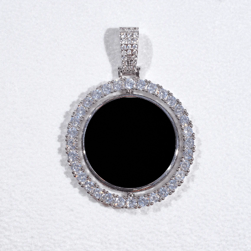 3D Spinning 2-Faced Custom Picture Pendant