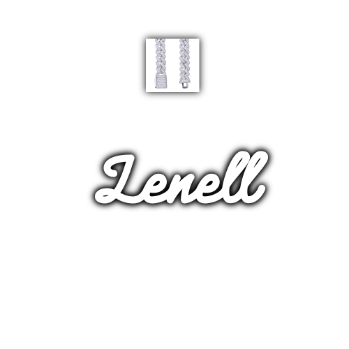Script Custom Letter Necklace